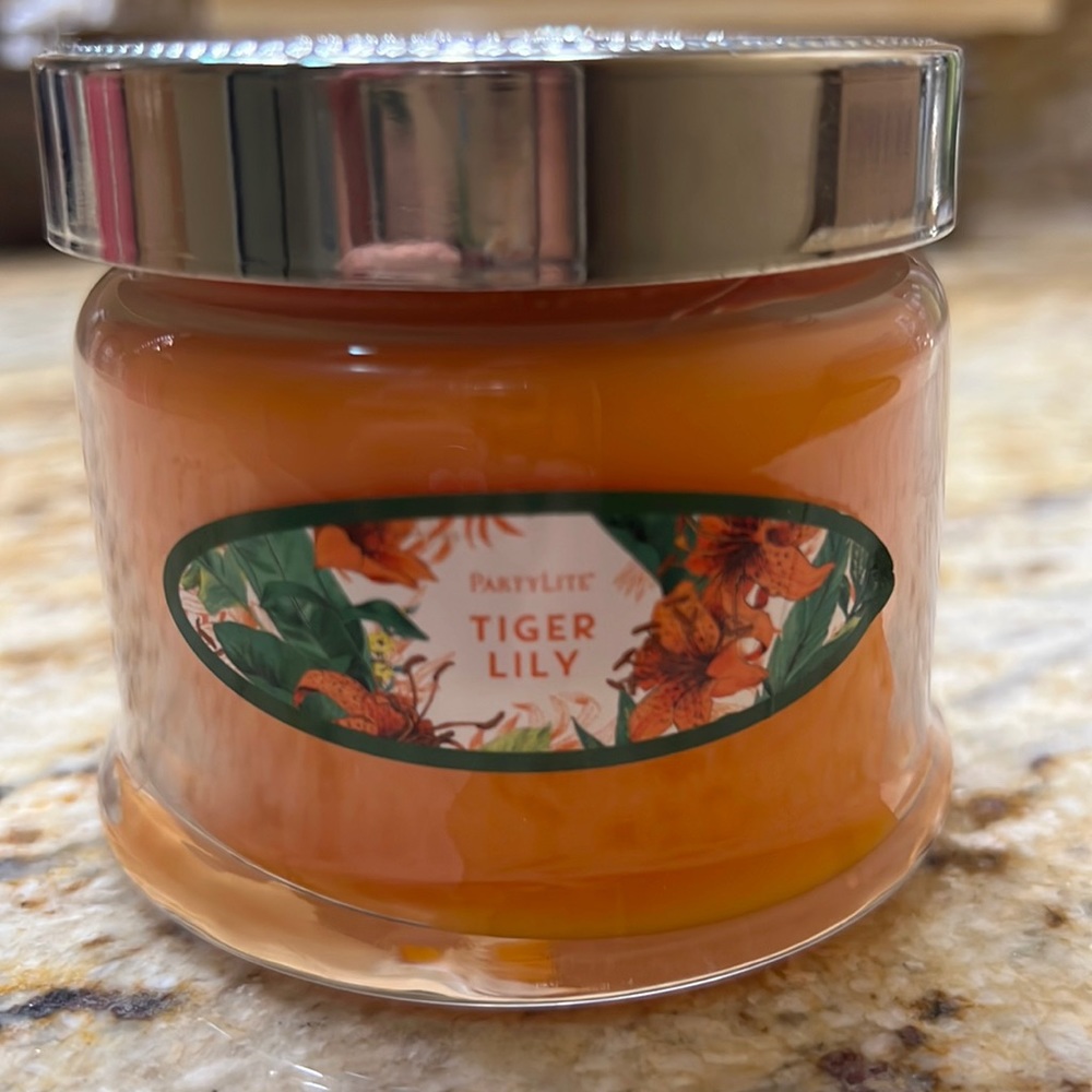 PartyLite jar candle